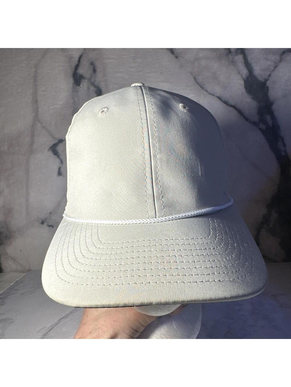 Oakwood CC  Blank Front Rope Hat Golf Club Hat Beige Imperial